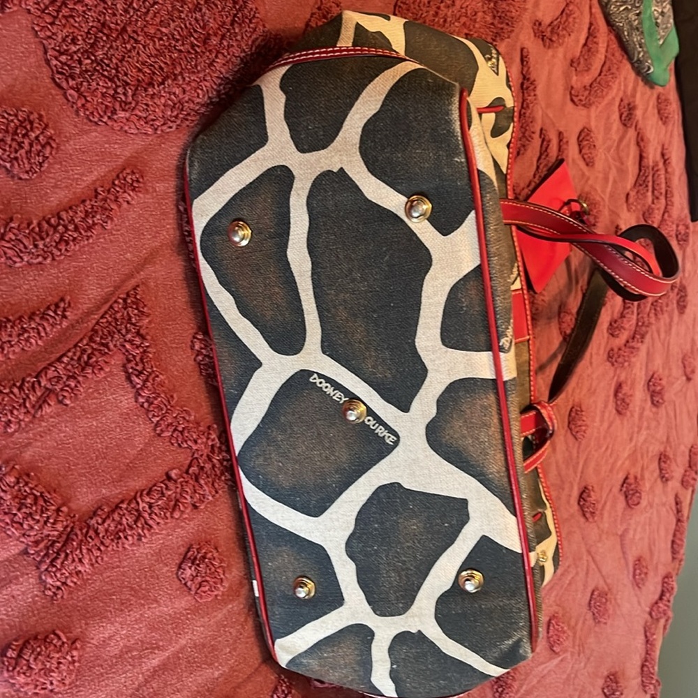 Dooney and Bourke Vintage Giraffe bag - Picture 11 of 12